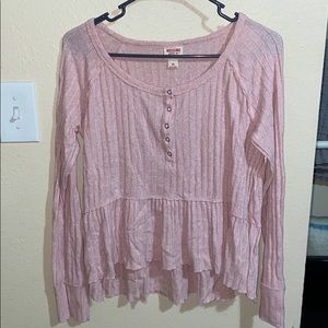 Cute Pink Long Sleeve